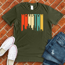 Load image into Gallery viewer, Houston Retro Drip Tee