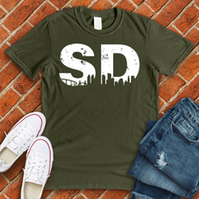 Load image into Gallery viewer, SD City Line Alternate Tee