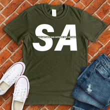 Load image into Gallery viewer, SA Stripe Alternate Tee