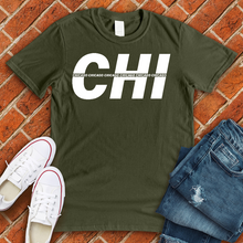 Load image into Gallery viewer, CHI Stripe Alternate Tee