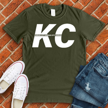 Load image into Gallery viewer, KC Stripe Alternate Tee