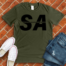 Load image into Gallery viewer, SA Stripe Tee