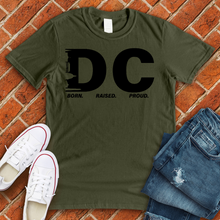 Load image into Gallery viewer, DC Born Raised Proud Tee