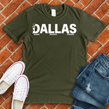 Load image into Gallery viewer, Dallas Born Raised Proud Alternate Tee