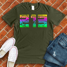 Load image into Gallery viewer, 213 Map Neon Tee