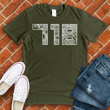 Load image into Gallery viewer, 718 Map Alternate Tee