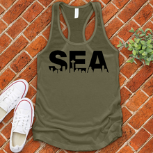 Load image into Gallery viewer, SEA City Line Women's Tank Top