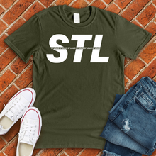 Load image into Gallery viewer, STL Stripe Alternate Tee