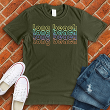 Load image into Gallery viewer, Neon Long Beach Tee