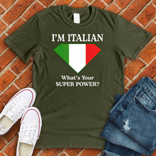 Load image into Gallery viewer, Italian Super Power Tee