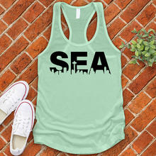 Load image into Gallery viewer, SEA City Line Women's Tank Top