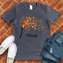 Load image into Gallery viewer, Chicago Fall Tree Tee