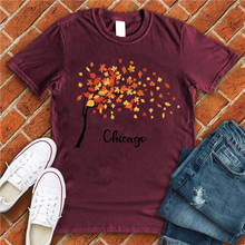Load image into Gallery viewer, Chicago Fall Tree Tee