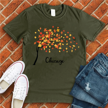 Load image into Gallery viewer, Chicago Fall Tree Tee