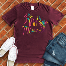 Load image into Gallery viewer, Miami Colorful City Tee