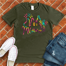 Load image into Gallery viewer, Miami Colorful City Tee