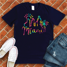 Load image into Gallery viewer, Miami Colorful City Tee