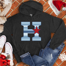 Load image into Gallery viewer, Snow H Star Hoodie