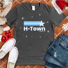 Load image into Gallery viewer, H town Snow Flake Shooting Star Tee