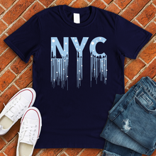 Load image into Gallery viewer, NYC Snow Drip Tee