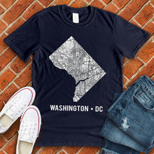 Load image into Gallery viewer, DC Map Tee