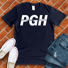 Load image into Gallery viewer, PGH Stripe Alternate Tee