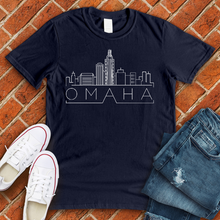 Load image into Gallery viewer, Omaha Skyline Tee