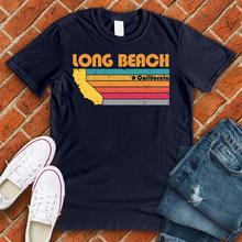 Load image into Gallery viewer, Retro Long Beach Tee
