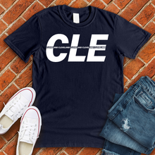Load image into Gallery viewer, CLE Stripe Alternate Tee