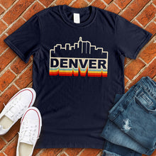 Load image into Gallery viewer, Retro Denver Skyline Tee