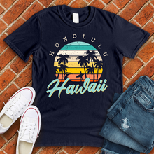 Load image into Gallery viewer, Honolulu Palm Trees Tee
