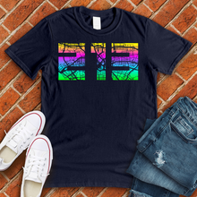 Load image into Gallery viewer, 213 Map Neon Tee