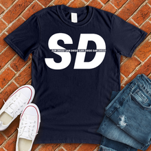 Load image into Gallery viewer, SD Stripe Alternate Tee