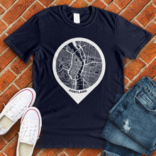 Load image into Gallery viewer, Portland Map Tee