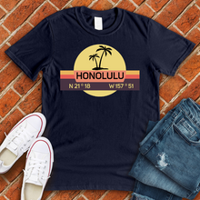 Load image into Gallery viewer, Honolulu Coordinates Tee