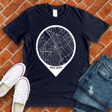 Load image into Gallery viewer, San Jose Map Tee