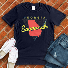 Load image into Gallery viewer, Vintage Savannah GA Tee