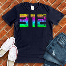 Load image into Gallery viewer, 312 Map Neon Tee