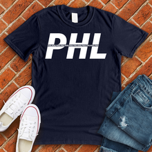 Load image into Gallery viewer, PHL Stripe Alternate Tee