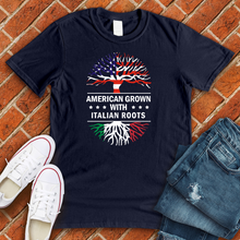Load image into Gallery viewer, American Grown Italian Roots Tee