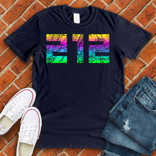 Load image into Gallery viewer, 212 Map Neon Tee