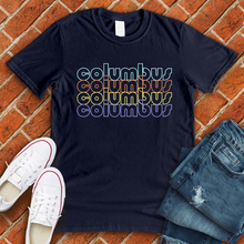 Load image into Gallery viewer, Neon Columbus Tee