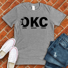Load image into Gallery viewer, OKC Born Raised Proud Tee