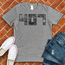 Load image into Gallery viewer, 407 Map Tee