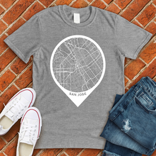 Load image into Gallery viewer, San Jose Map Tee