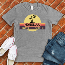 Load image into Gallery viewer, Honolulu Coordinates Tee
