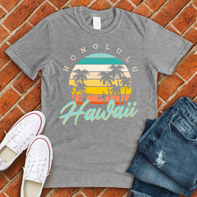 Load image into Gallery viewer, Honolulu Palm Trees Tee