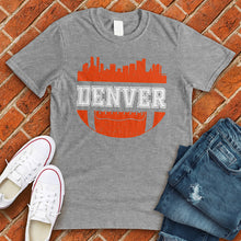 Load image into Gallery viewer, Denver Football Skyline Tee