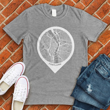 Load image into Gallery viewer, Portland Map Tee