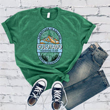 Load image into Gallery viewer, Adventure is Calling Colorado Tee